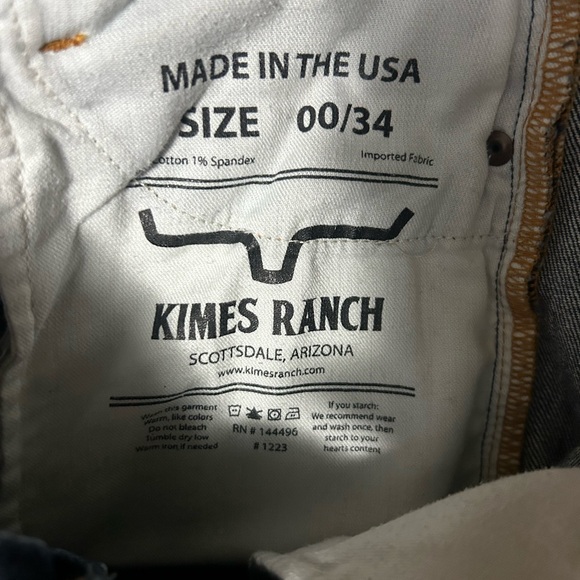 Kimes Ranch Classic Blue Flare Jeans - Picture 3 of 3